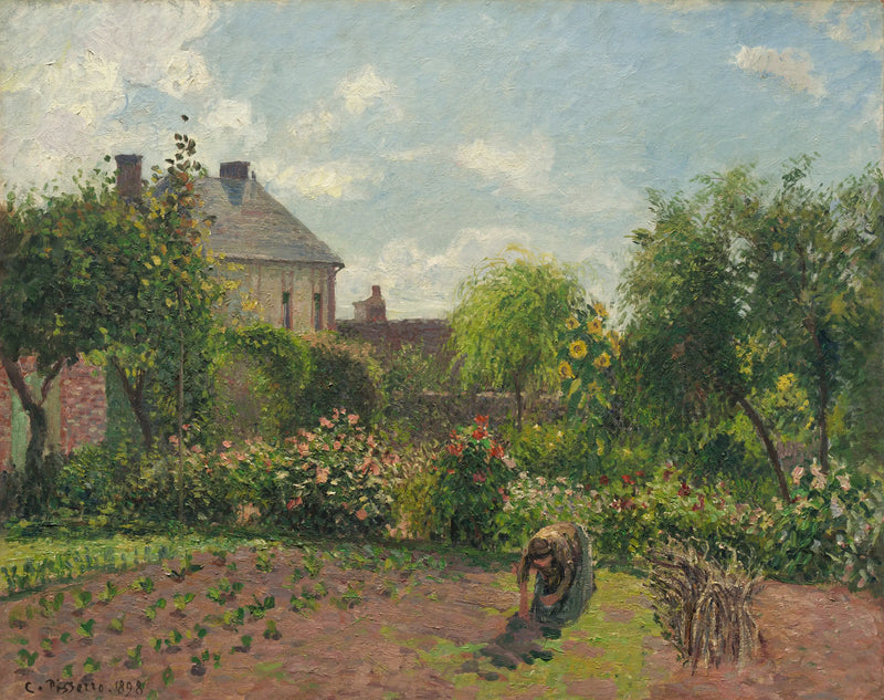 Il Giardino dell'Artista a Eragny - Camille Pissarro