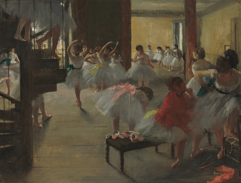La lezione di danza - Edgar Degas