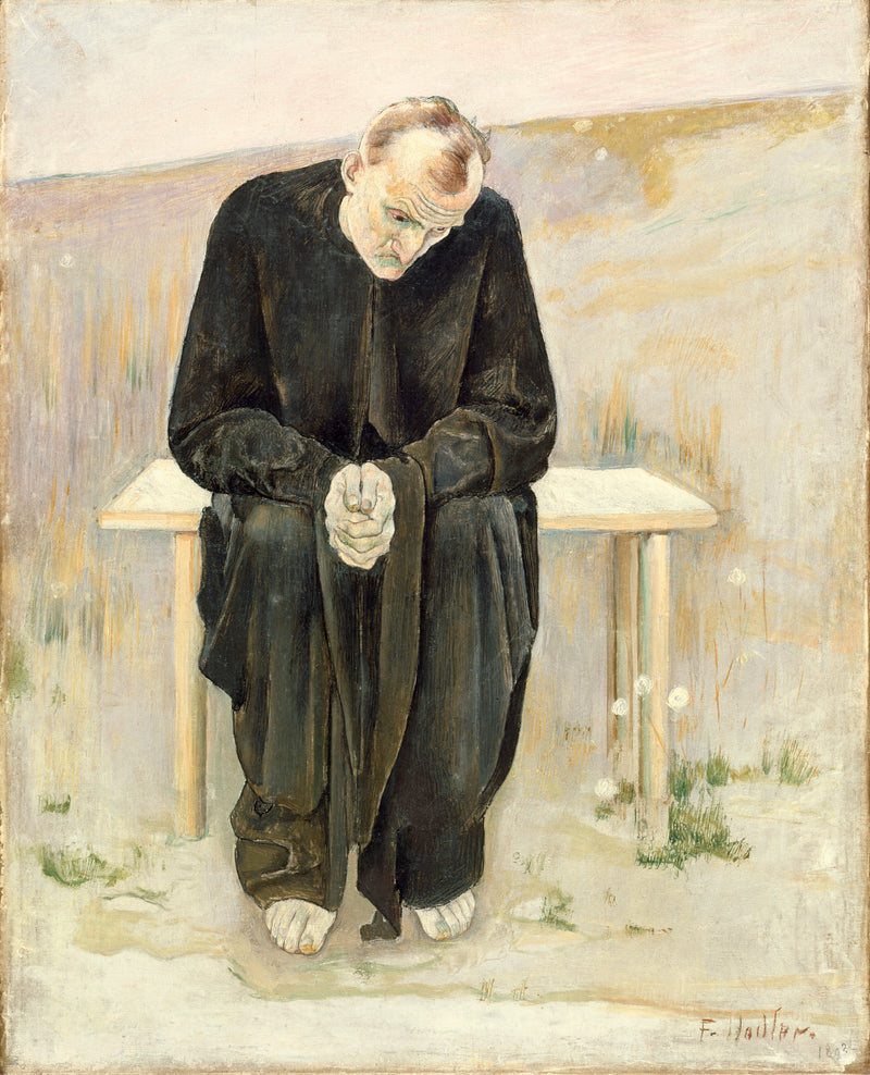 Il disilluso - Ferdinand Hodler