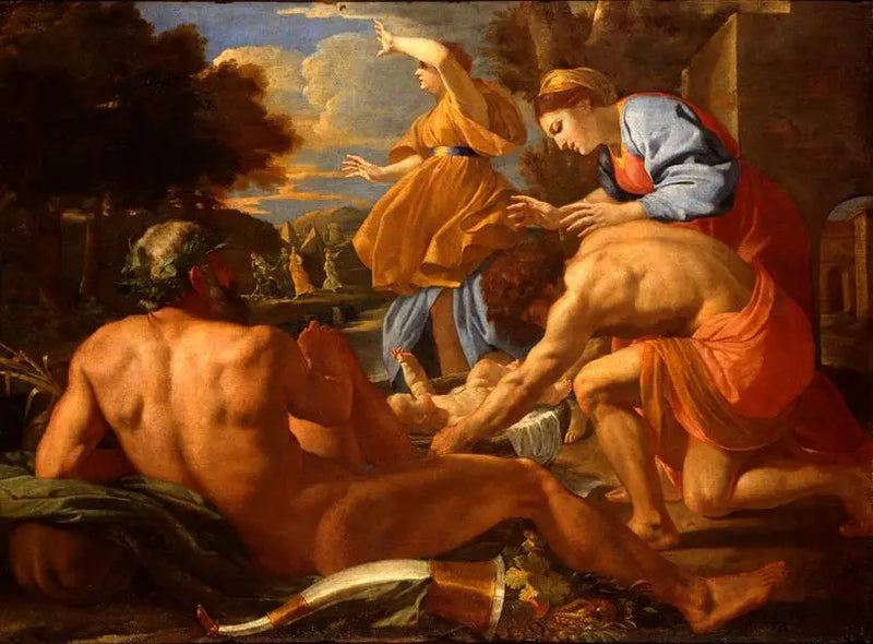 L'Esposizione di Mosè - Nicolas Poussin