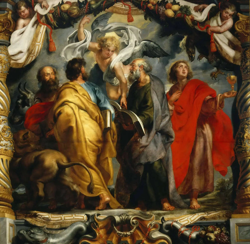 I quattro evangelisti - Peter Paul Rubens