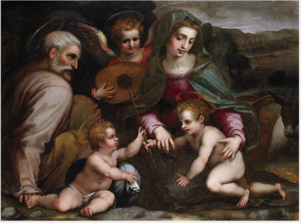 La Santa Famiglia - Francesco Salviati