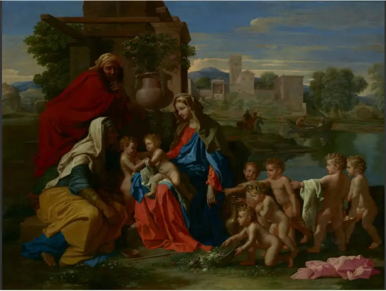 Santa Famiglia - Nicolas Poussin