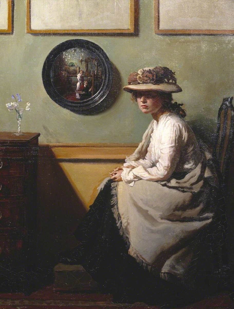 Le Miroir, William Orpen, 1900