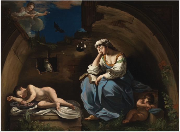 La Muse Pensierosa - Guercino