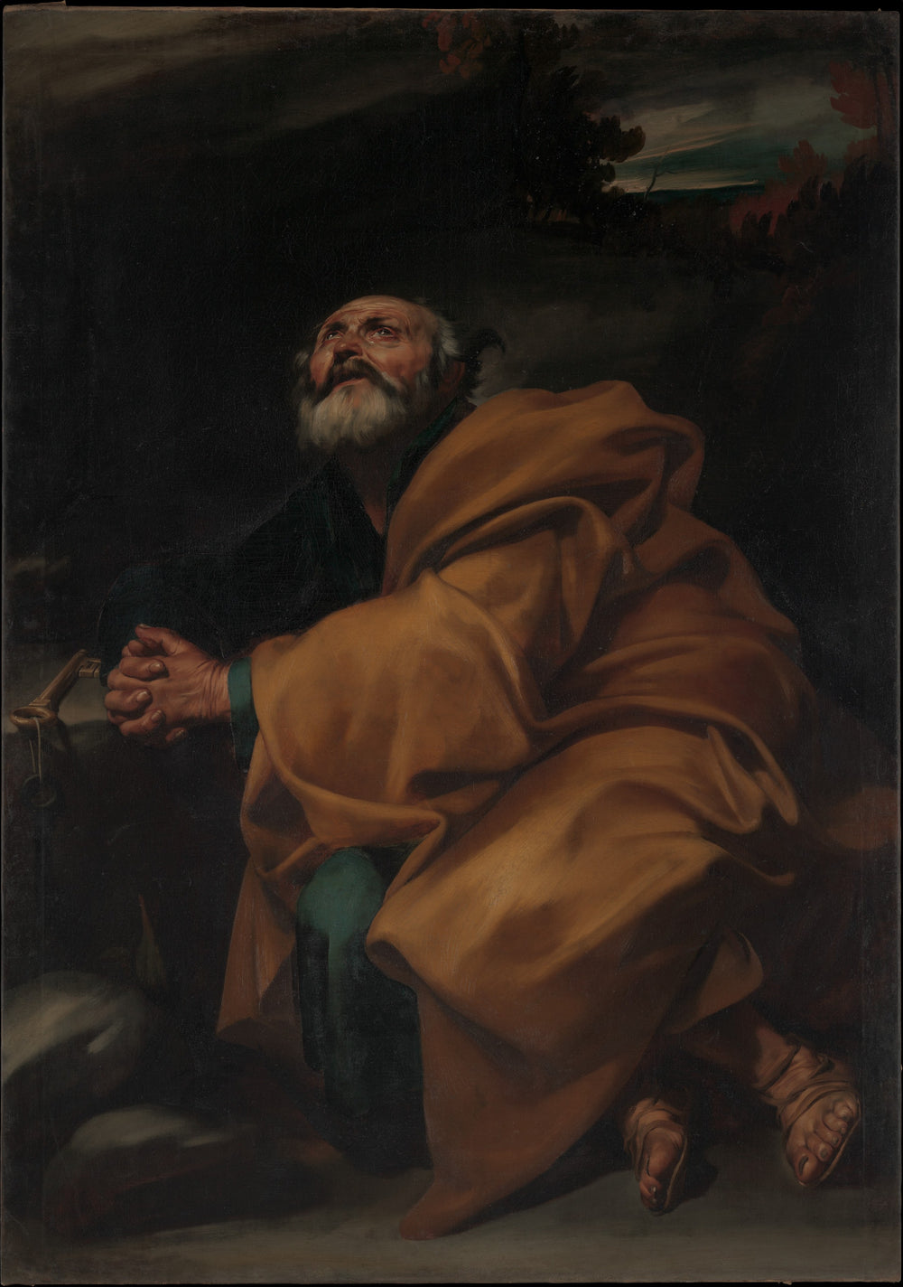 Les Larmes de Saint Pierre - Jusepe de Ribera - Alpha Reproduction
