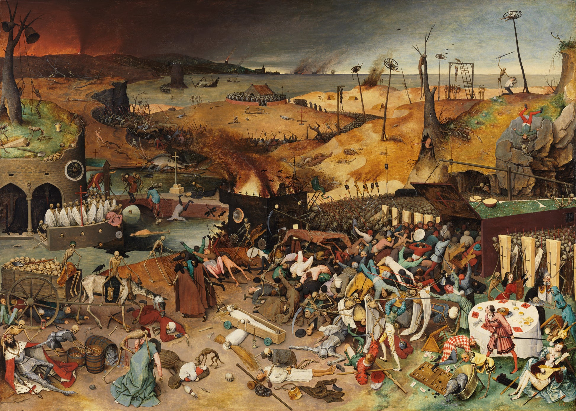 Il Trionfo della Morte - Pieter Brueghel il Vecchio