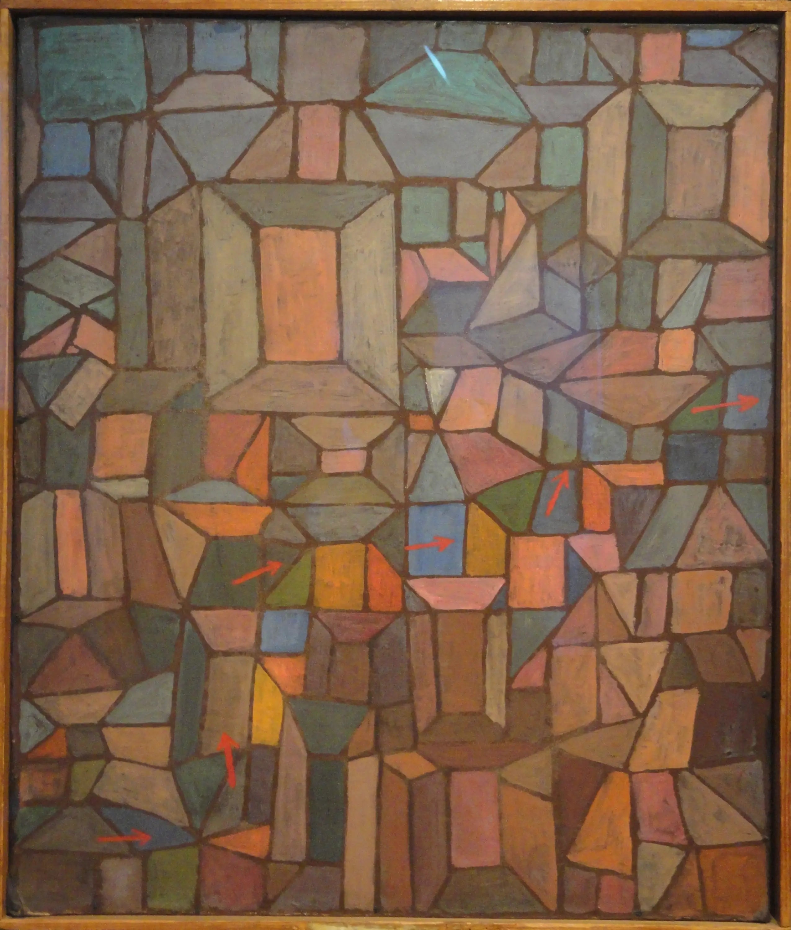 Le chemin de la citadelle - Paul Klee - Alpha Reproduction
