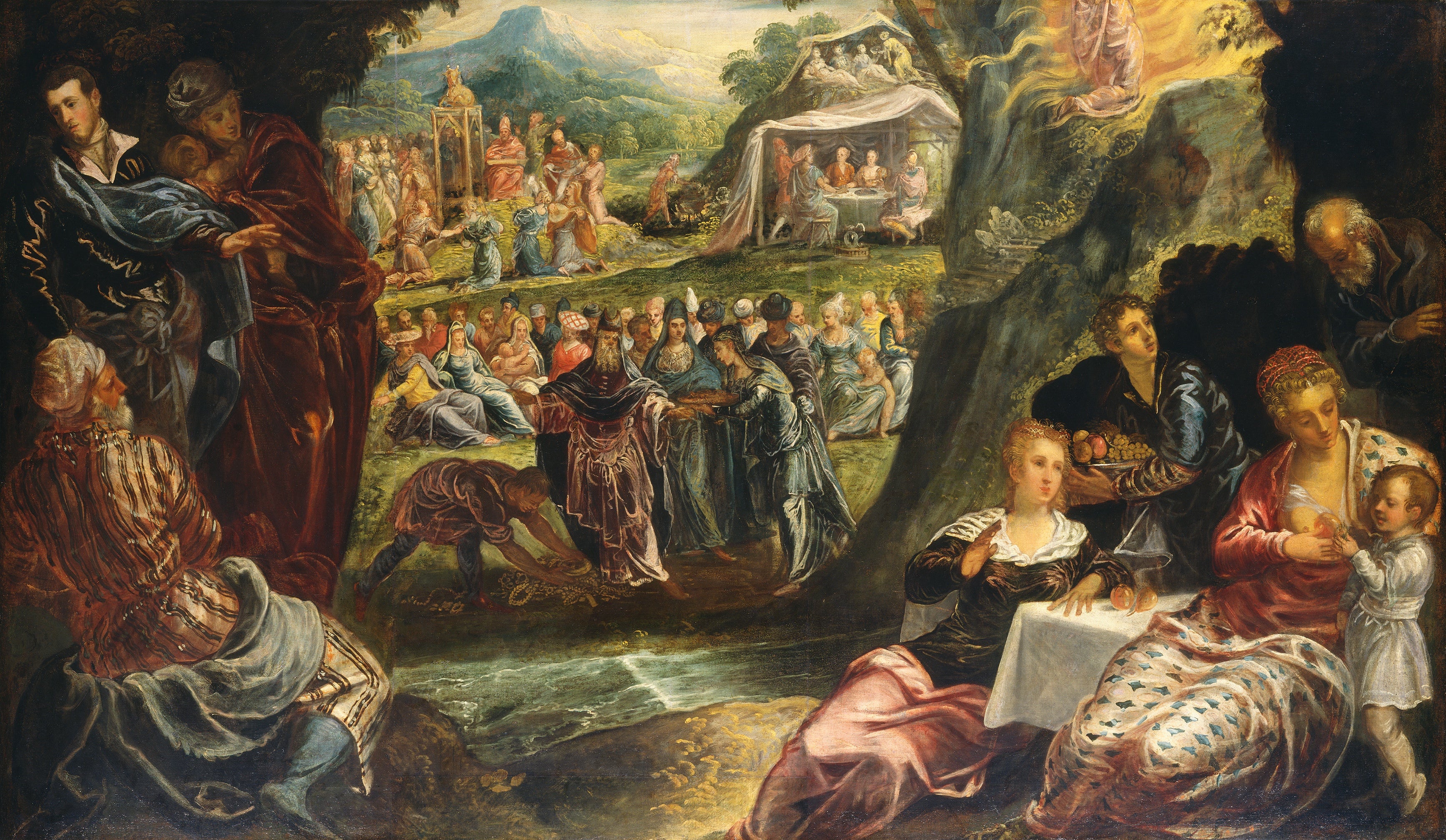 L’adoration du Veau d’Or - Jacopo Tintoretto - Alpha Reproduction