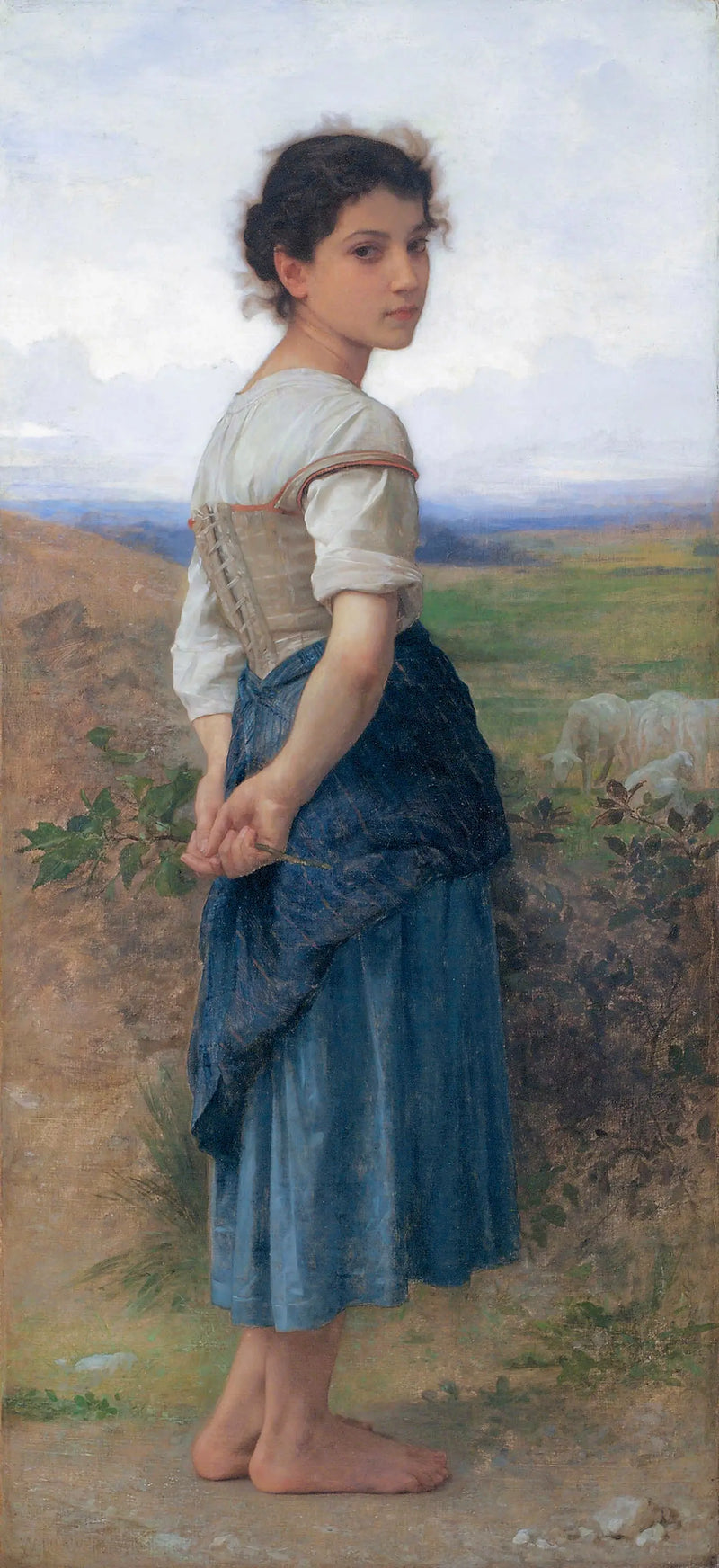 La Giovane Pastorella - Bouguereau