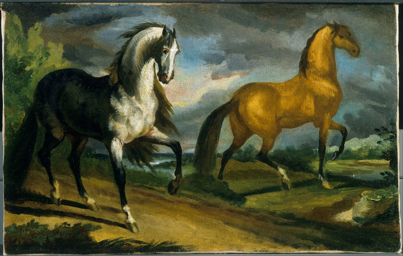 Due cavalli - Théodore Géricault
