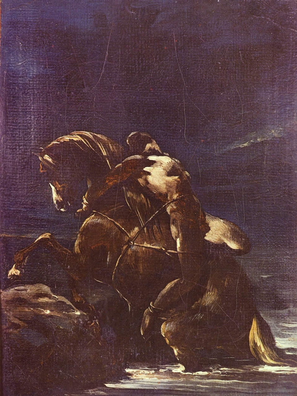 Reproduction du tableau « Mazeppa - Théodore Géricault » par Alpha Reproduction en peinture à l’huile