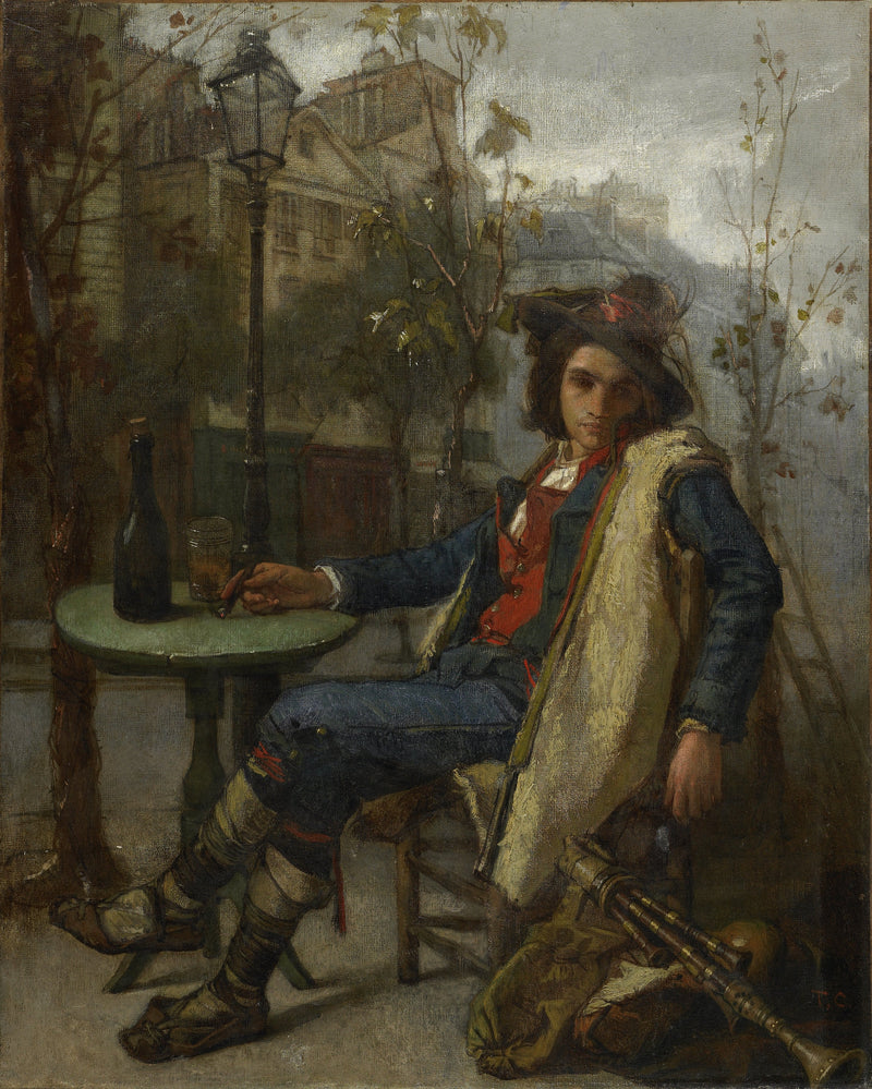Jeune musicien de rue italien - Thomas Couture
