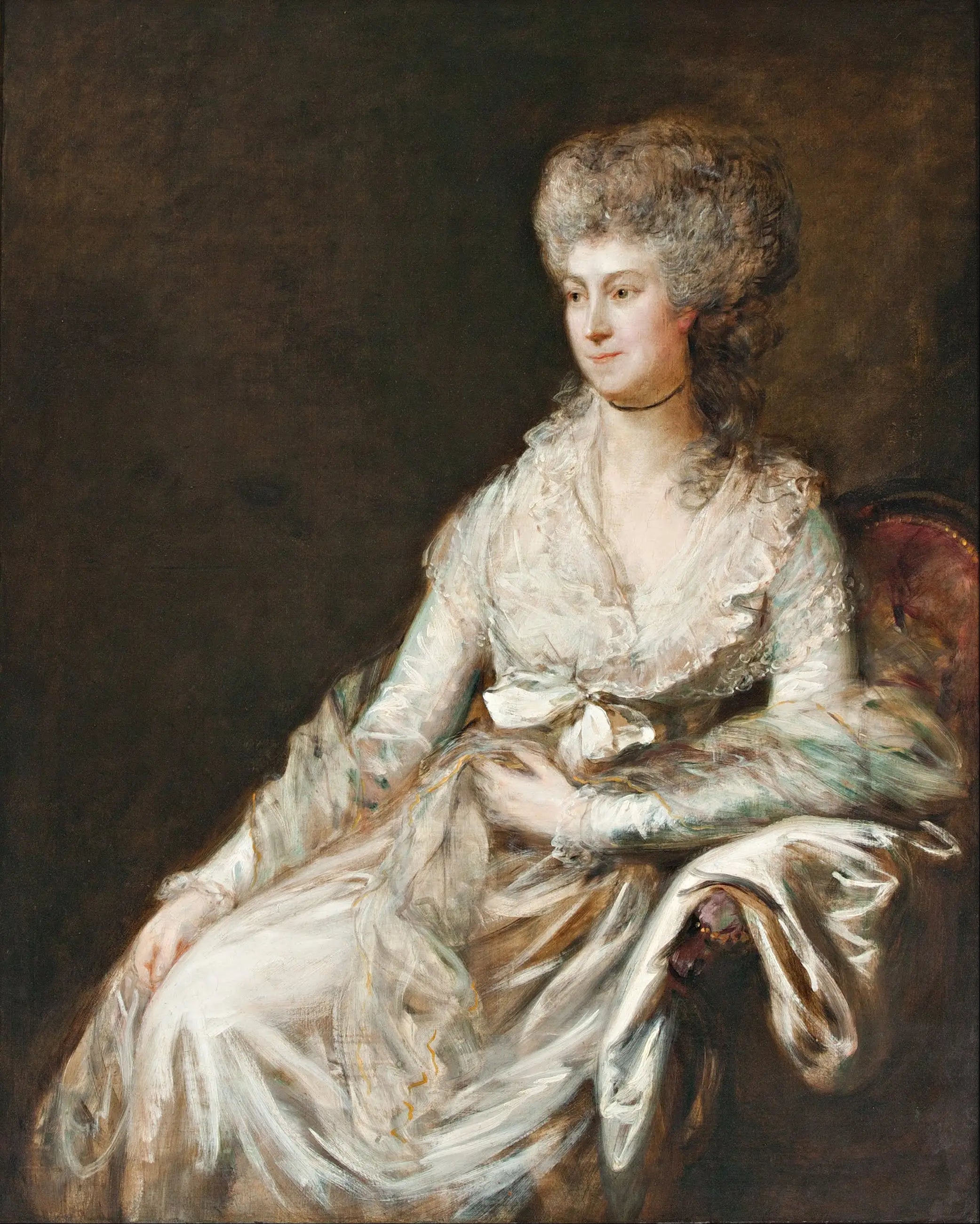 Madame Lebrun - Thomas Gainsborough - Alpha Reproduction