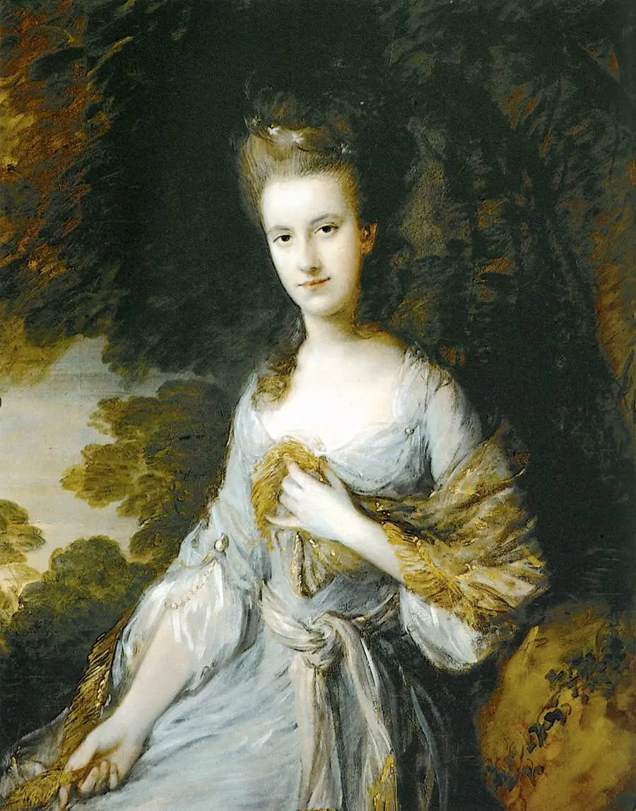 Portrait de Sarah Buxton - Thomas Gainsborough - Alpha Reproduction