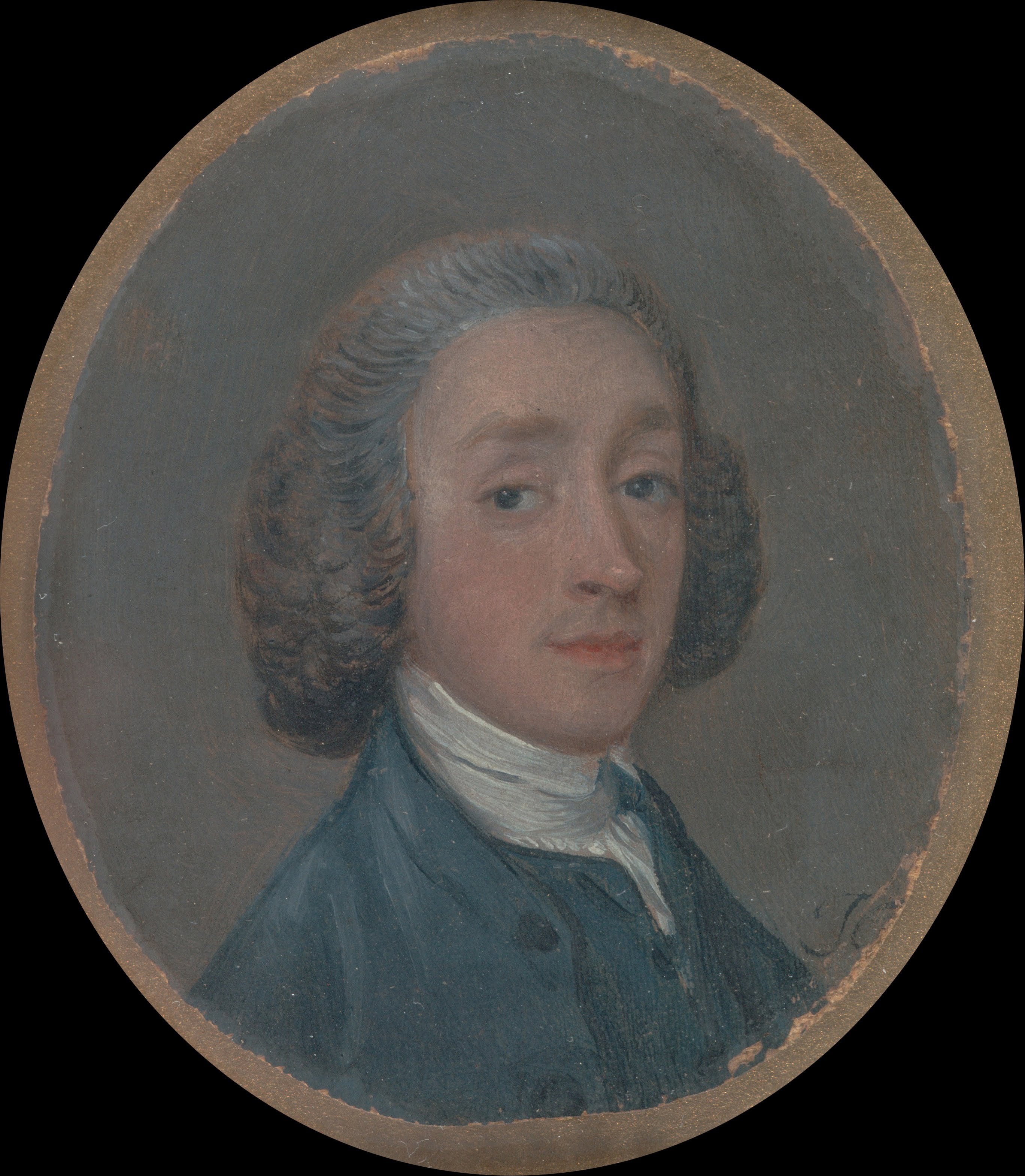 Portrait d'un jeune homme aux cheveux poudrés - Thomas Gainsborough