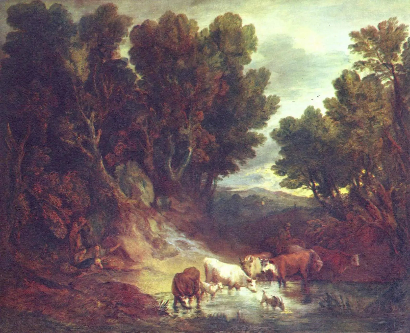 Le point d’eau - Thomas Gainsborough - Alpha Reproduction
