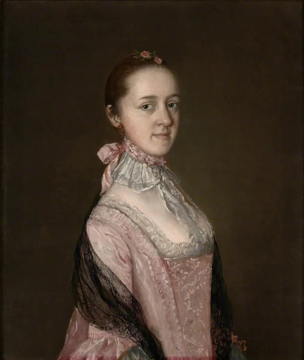 Caroline Acton (décédée en 1767) - Thomas Gainsborough - Alpha Reproduction