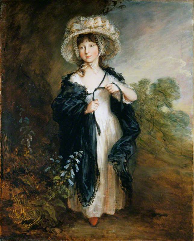 Mademoiselle Elizabeth Haverfield - Thomas Gainsborough
