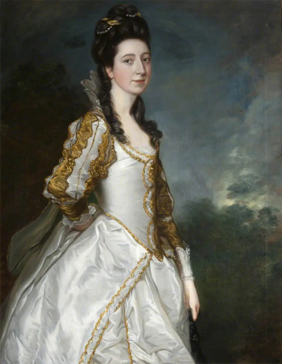 Susanna « Suky » Trevelyan Mme John Hudson (1736-1779) - Thomas Gainsborough - Alpha Reproduction