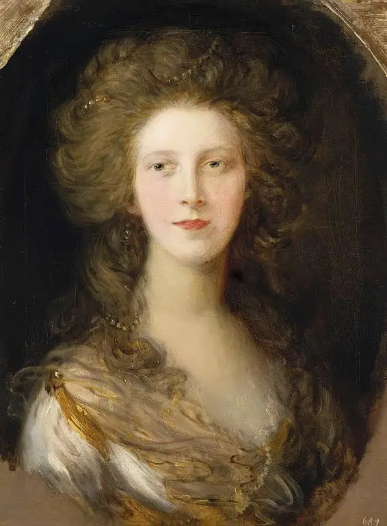Charlotte princesse royale (1766-1828) - Thomas Gainsborough - Alpha Reproduction