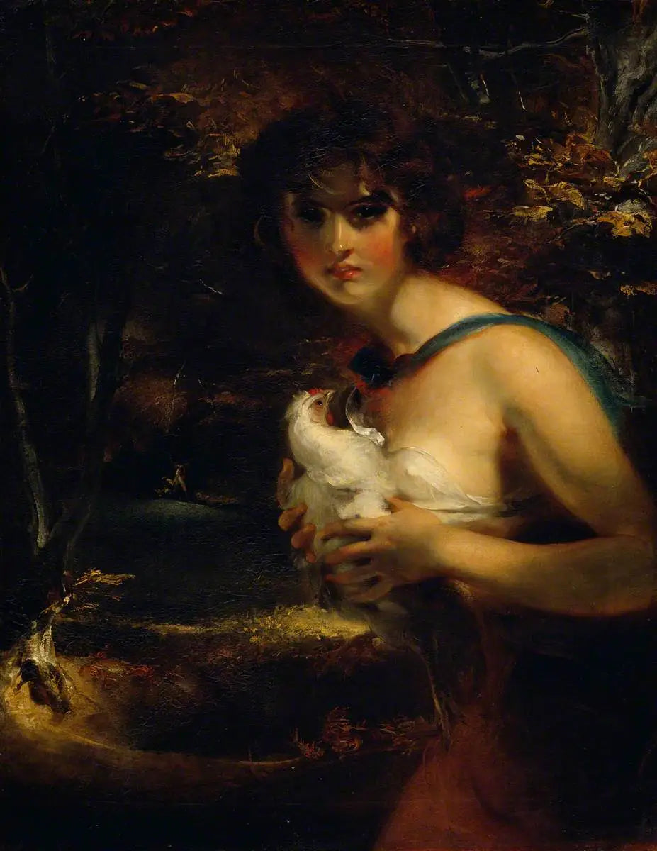 Une fille gitane - Thomas Lawrence - Alpha Reproduction