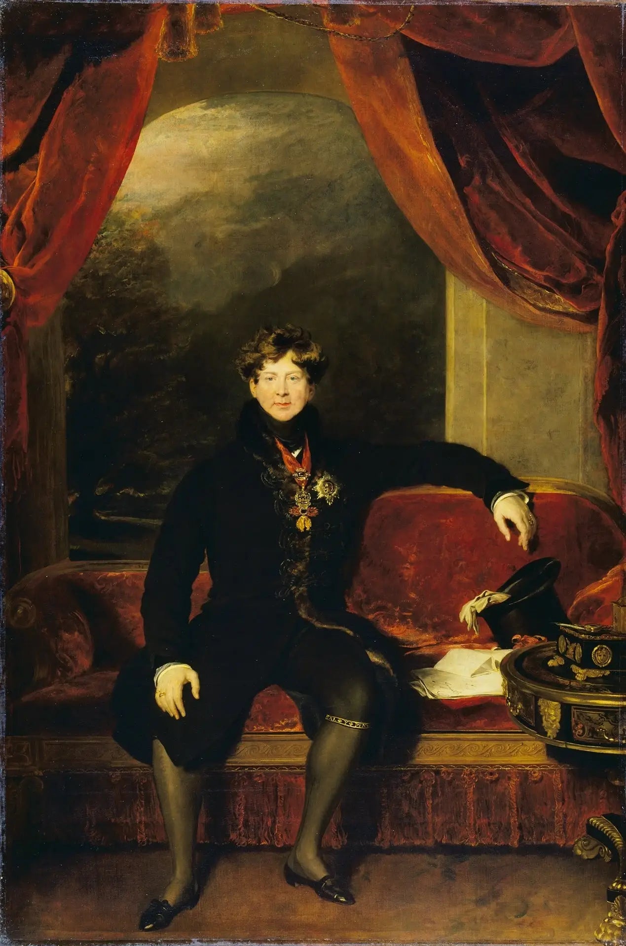Georges IV - Thomas Lawrence - Alpha Reproduction