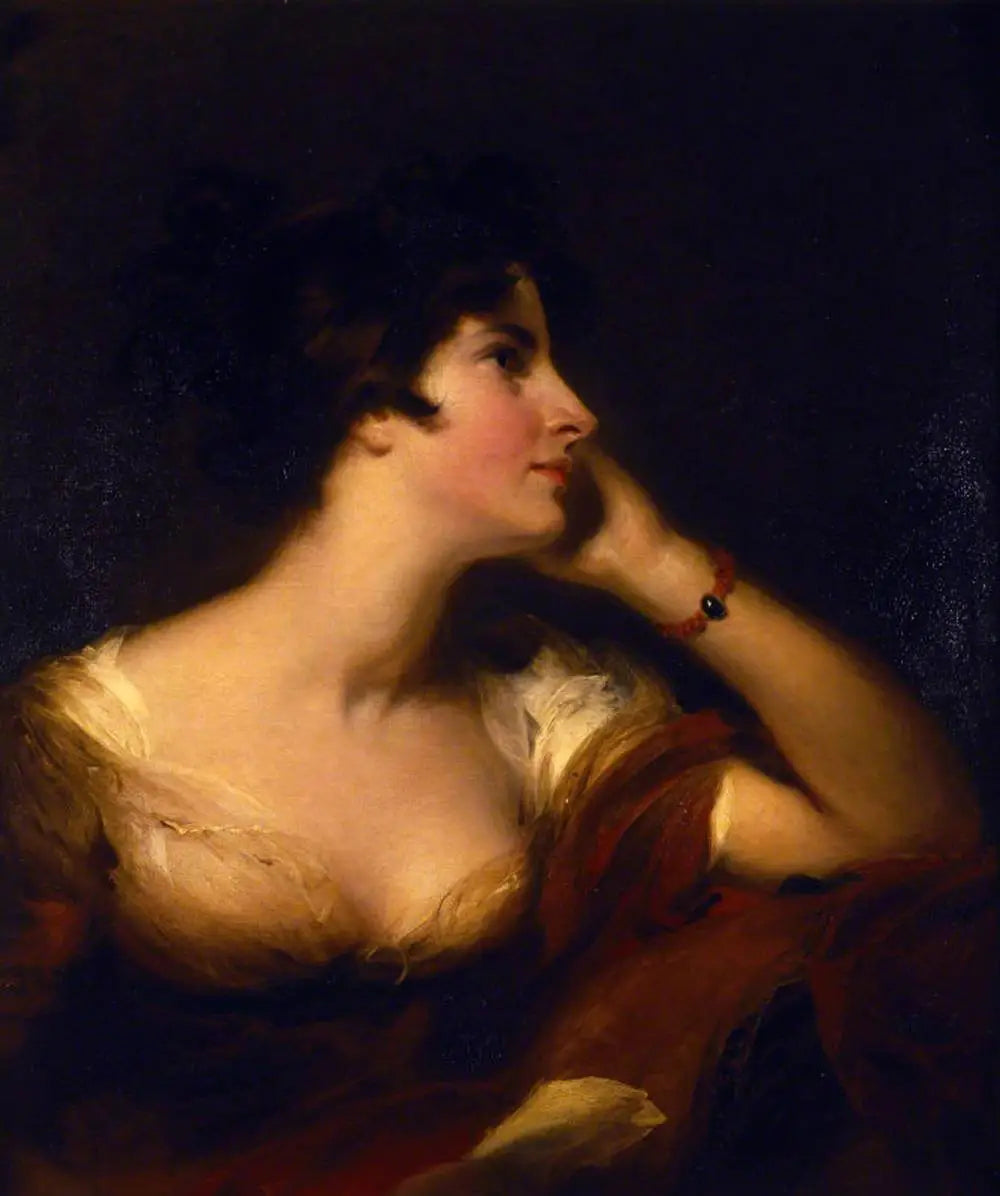 Maria Woodley Mme Walter Riddell (1772-1808) - Thomas Lawrence - Alpha Reproduction