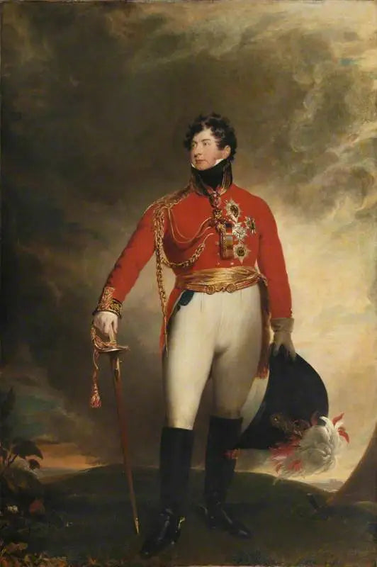 Le roi George IV (1762-1830) en tant que prince régent - Thomas Lawrence - Alpha Reproduction