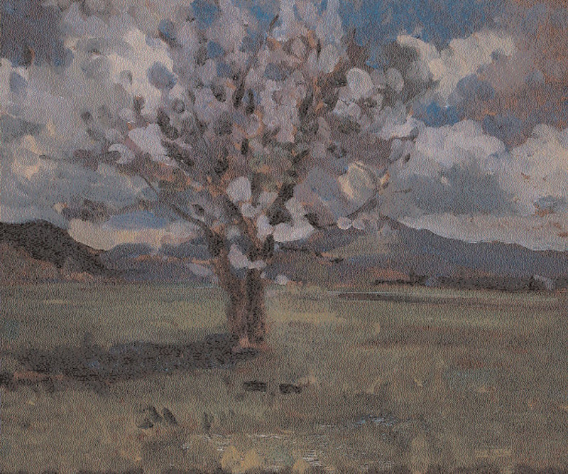 Pommier en fleurs – János Thorma