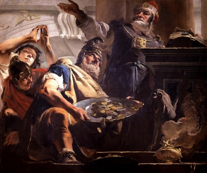 Héliodore pille le temple - Giovanni Battista Tiepolo