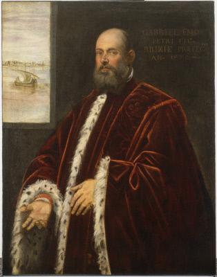 Portrait de Gabriele di Pietro Emo procureur de Saint-Marc - Jacopo Tintoretto - Alpha Reproduction
