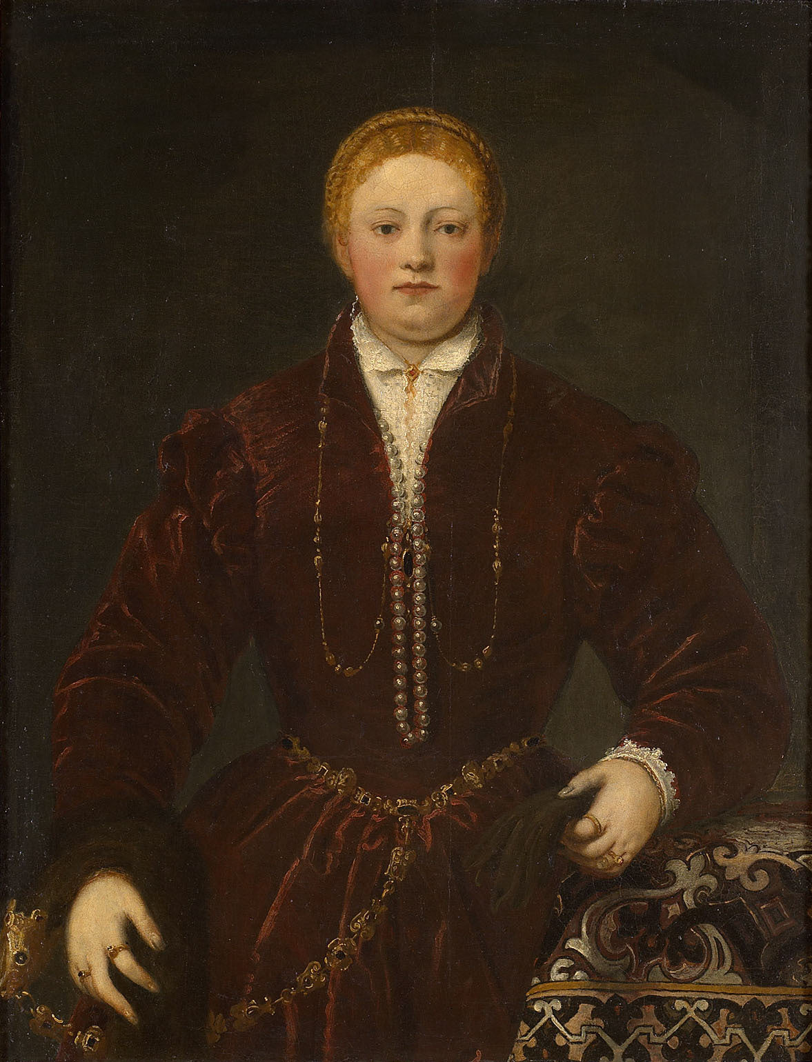 Portrait d’une jeune femme - Jacopo Tintoretto - Alpha Reproduction