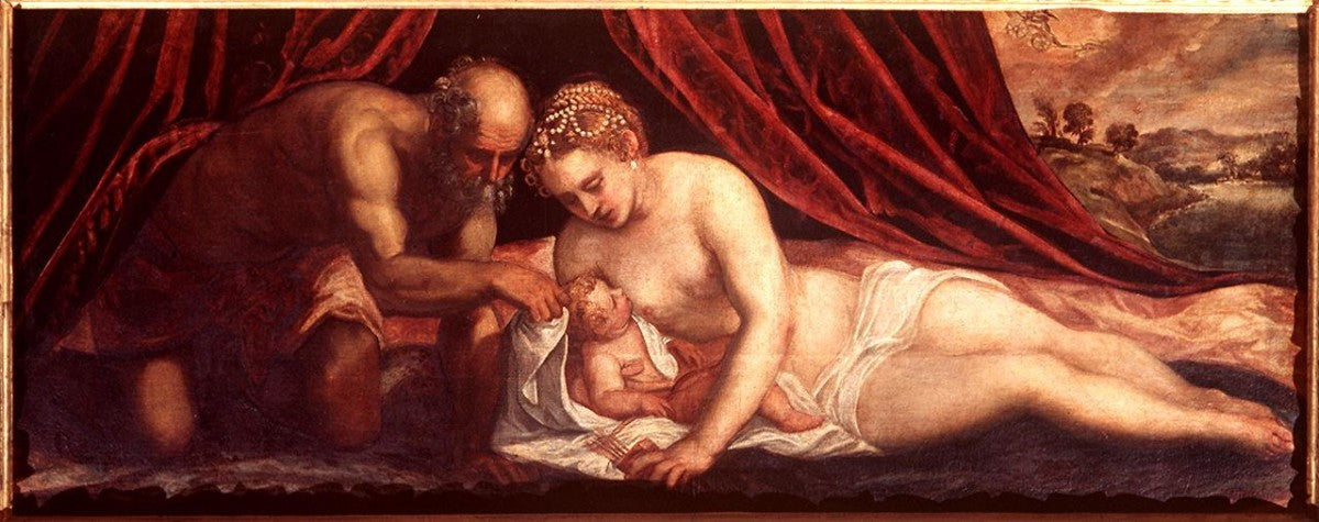 Vénus Vulcain et Cupidon - Jacopo Tintoretto - Alpha Reproduction