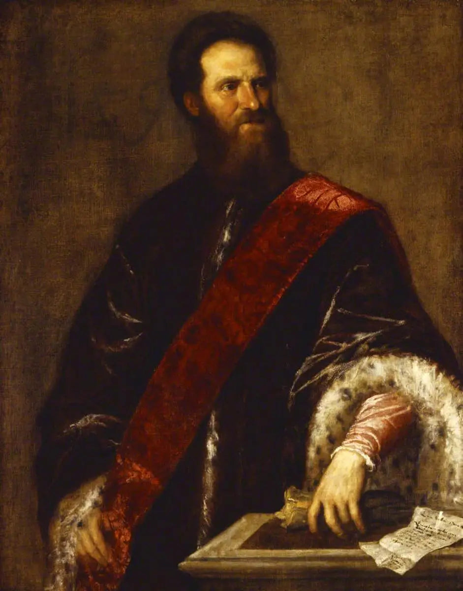 Nicolò Zen (1515-1565) - Titian - Alpha Reproduction