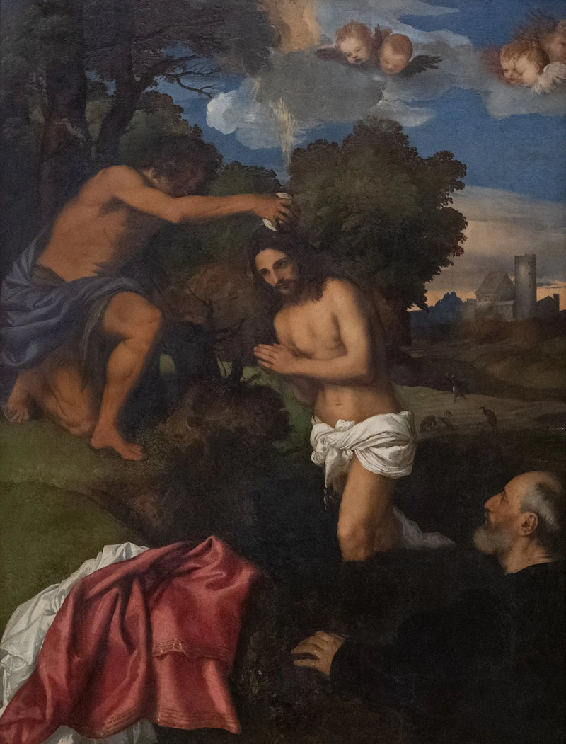 Il Battesimo di Cristo - Tiziano