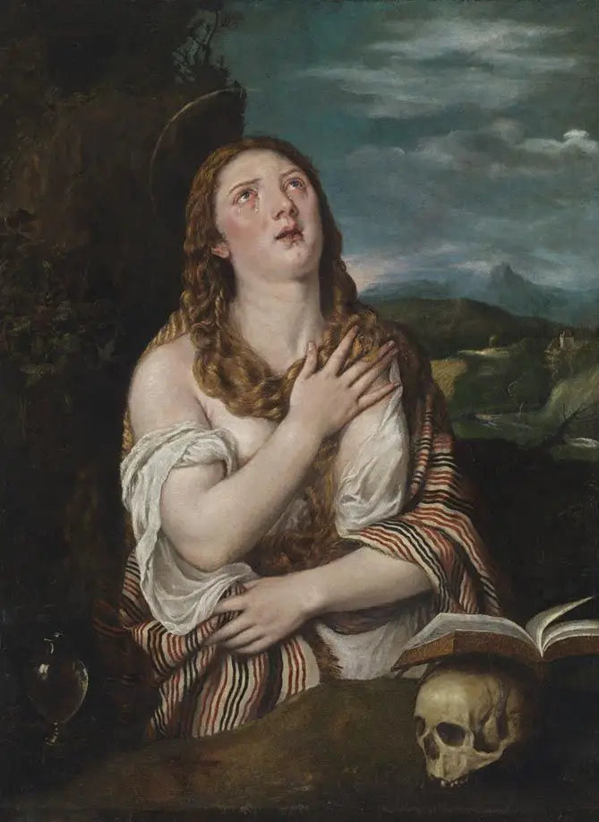 Sainte Madeleine pénitente - Titian - Alpha Reproduction