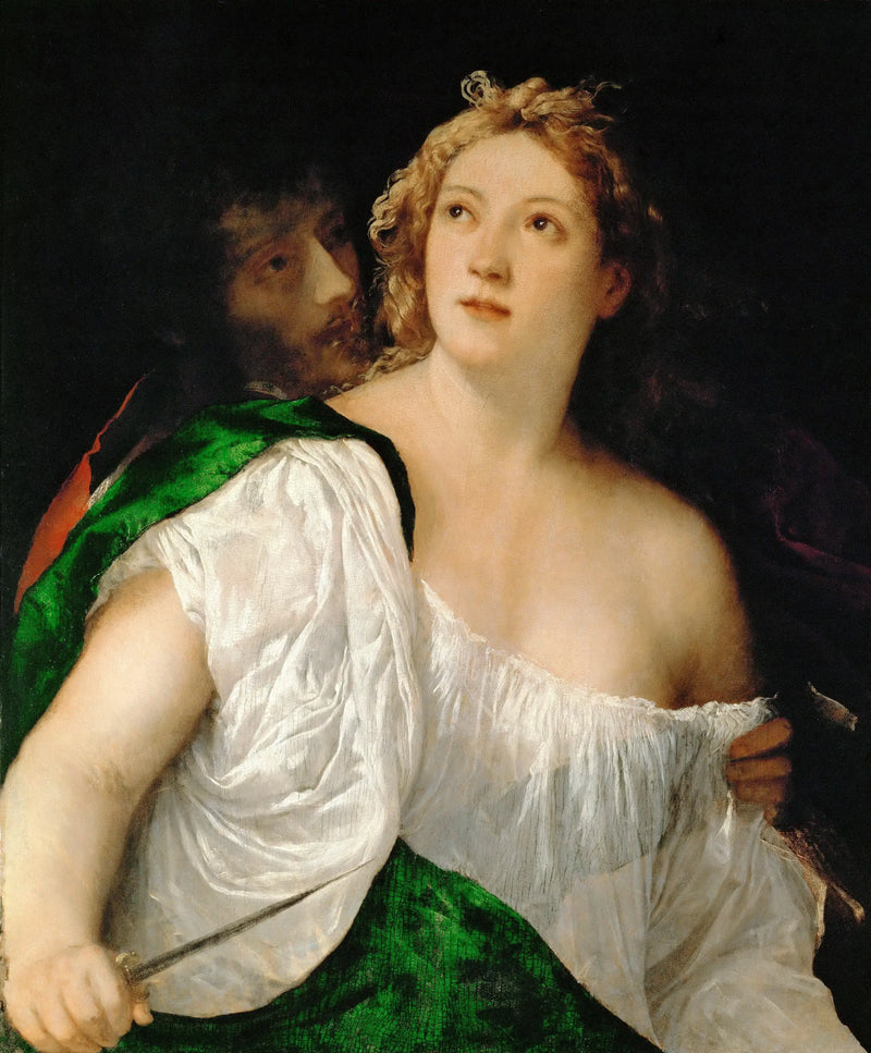Tarquin e Lucrezia - Tiziano