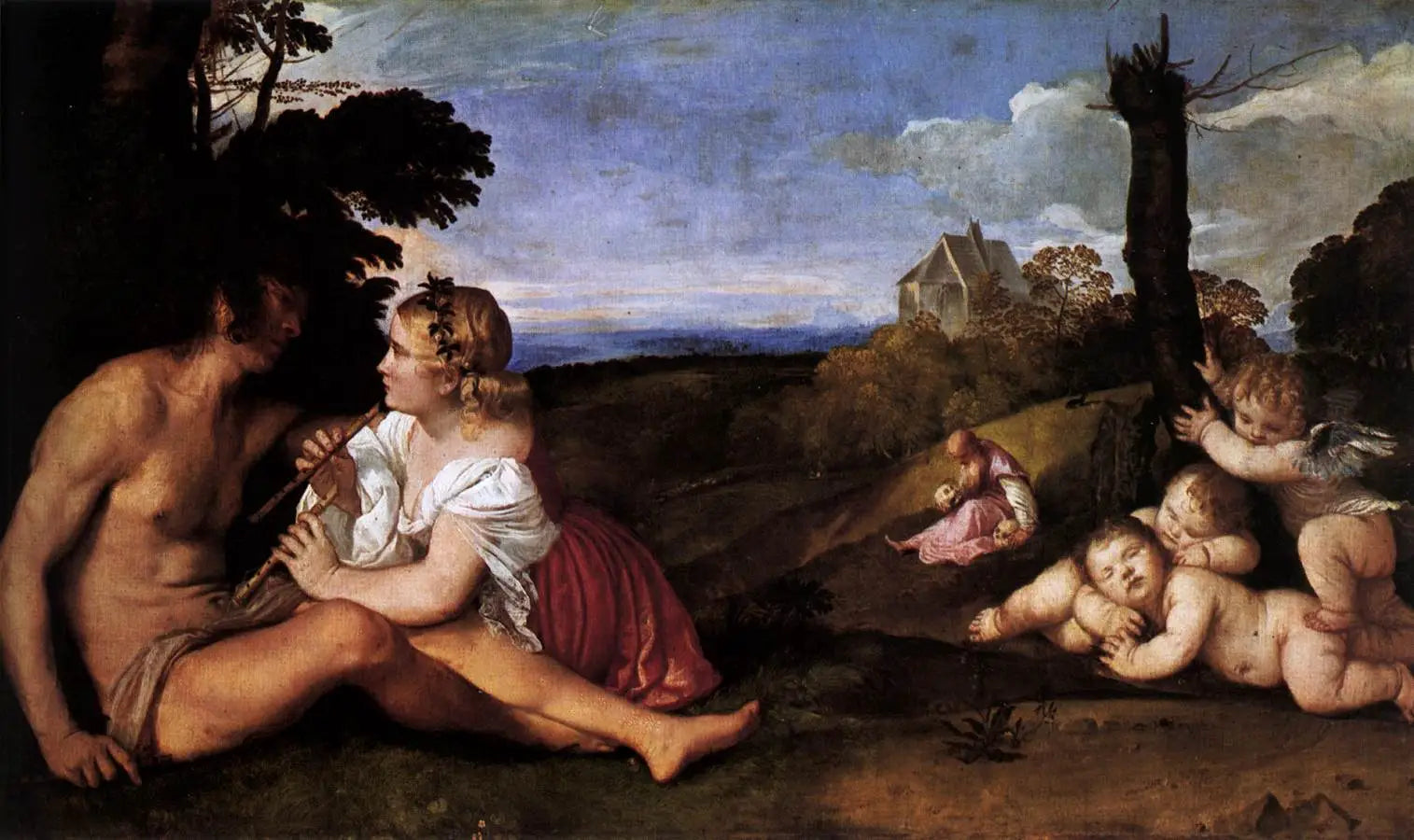 Les Trois Âges de l’Homme - Titian - Alpha Reproduction