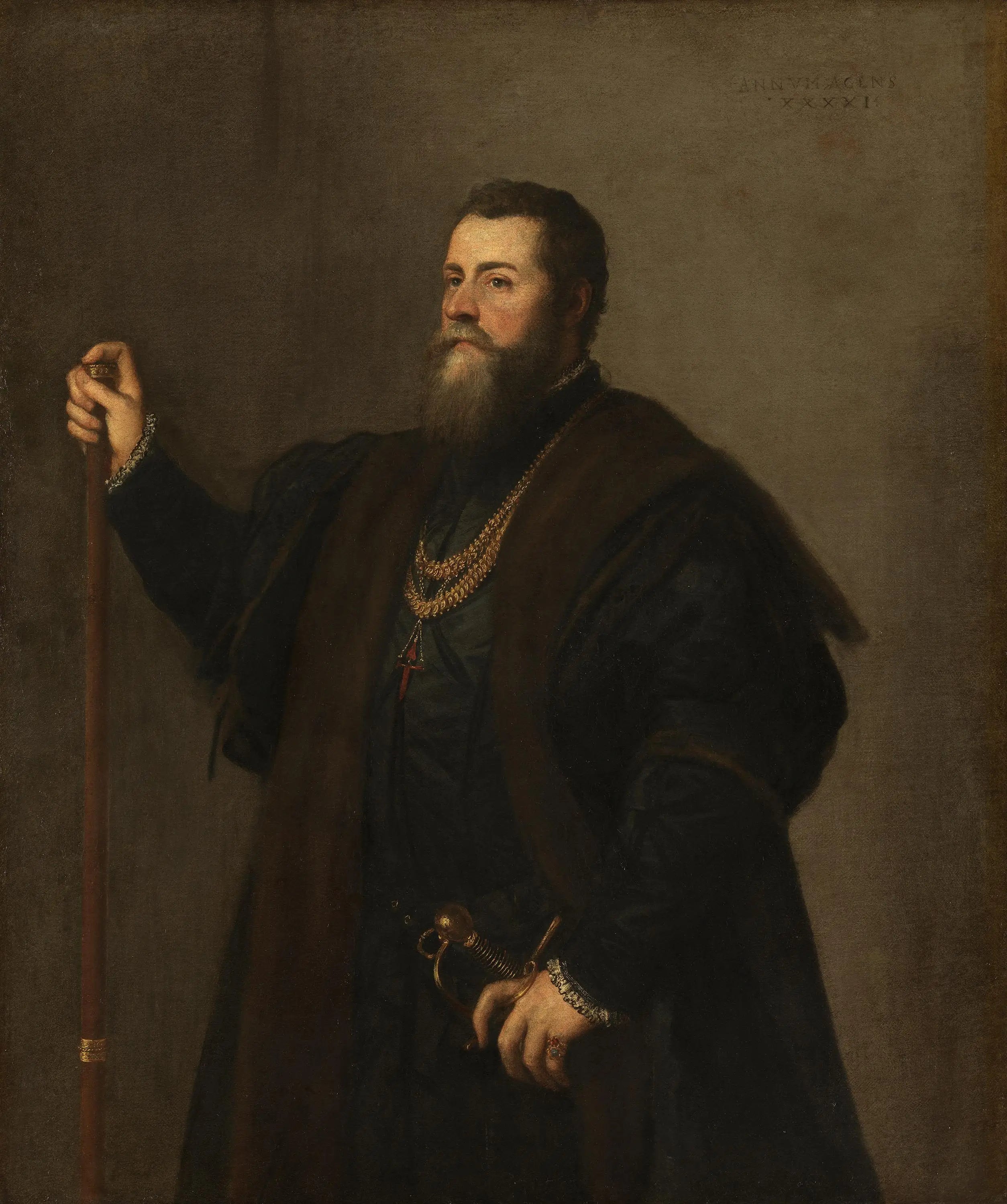 Portrait de Pedro Álvarez de Tolède - Titian - Alpha Reproduction