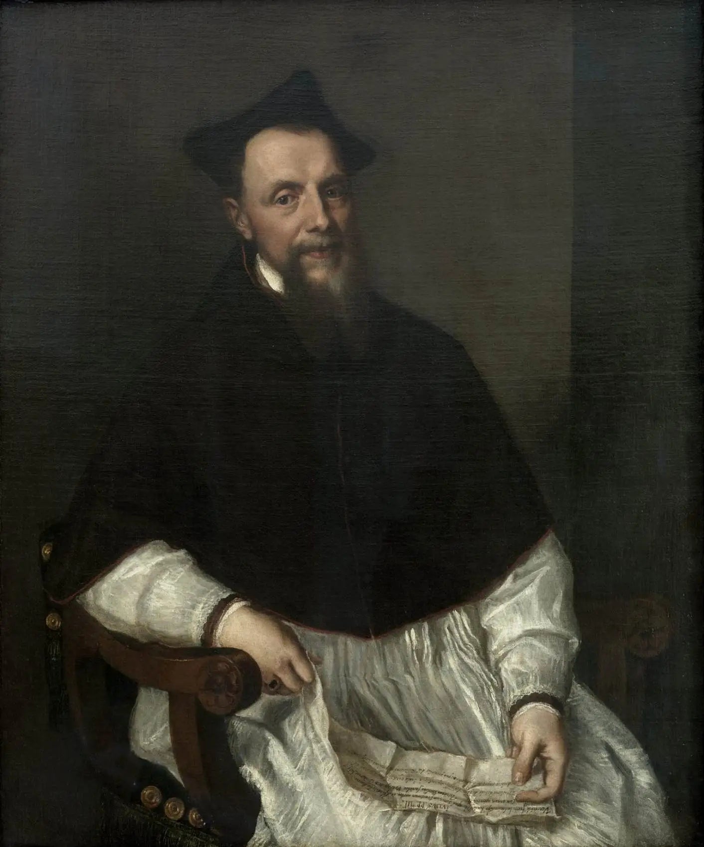 Portrait de l’évêque Ludovico Beccadelli - Titian - Alpha Reproduction