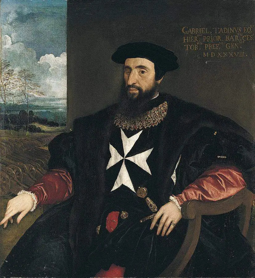 Portrait de Gabriele Tadino - Titian - Alpha Reproduction