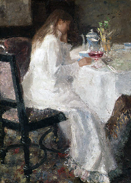 La signora in bianco - Jan Toorop