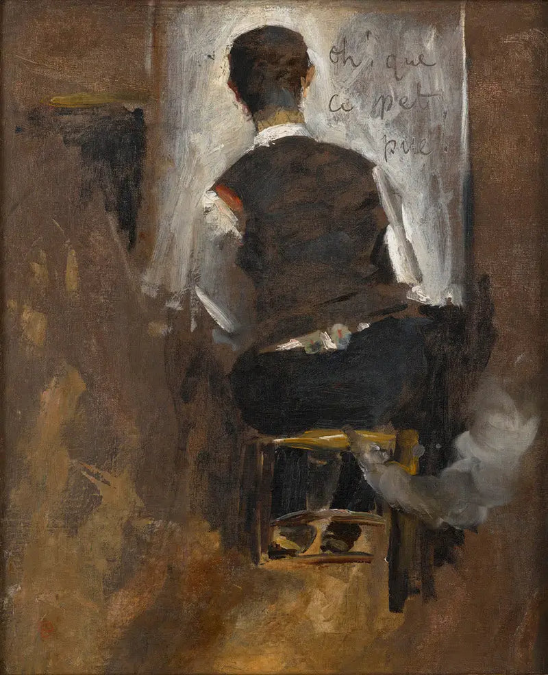 Autoritratto di due - Henri de Toulouse-Lautrec