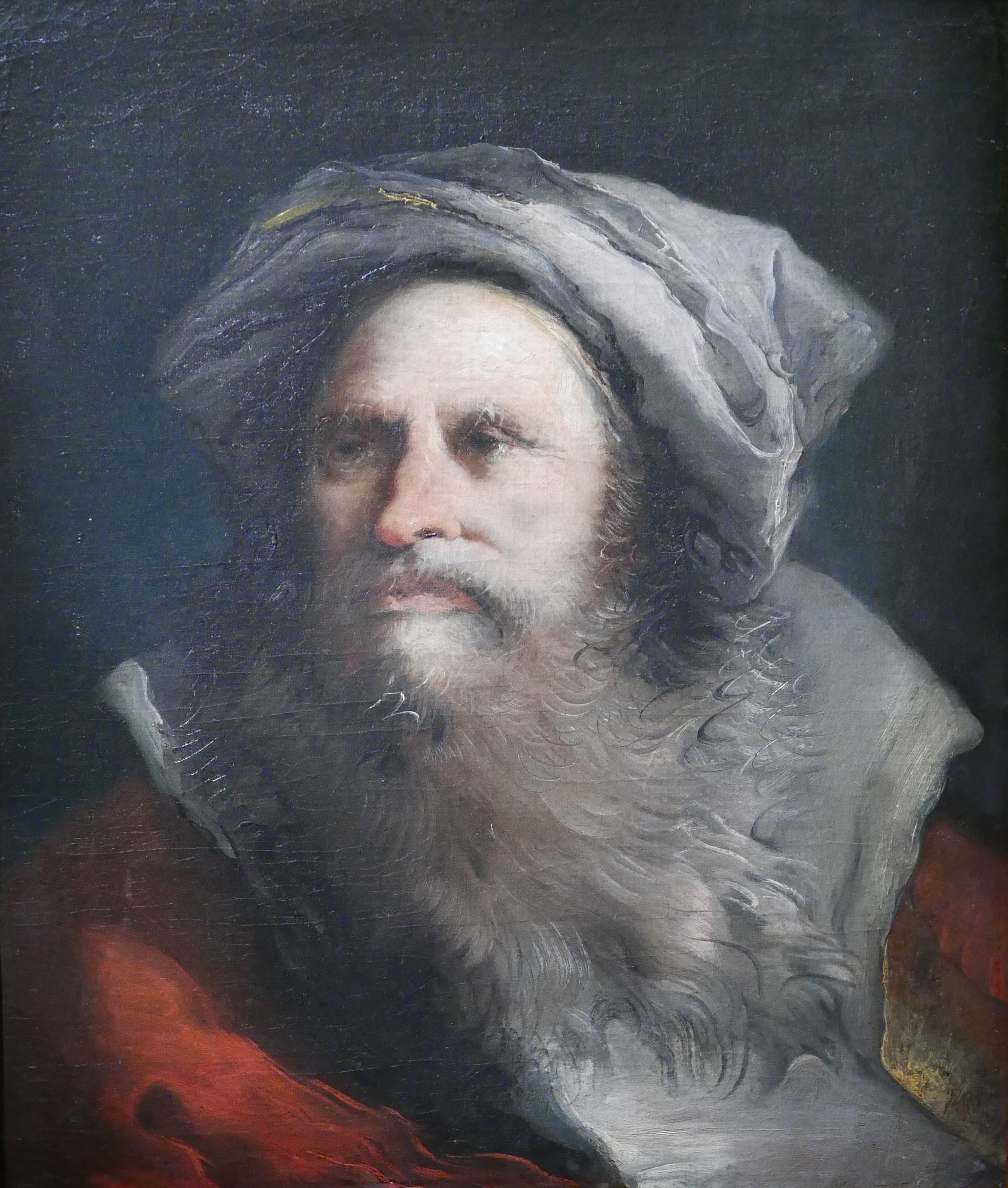 Tête d'un Oriental à la barbe grise - Giovanni Battista Tiepolo