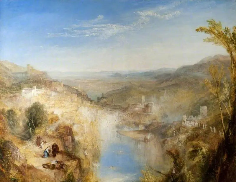 Reproduction du tableau « Modern Italy: The Pifferari - J. M. W. Turner » par Alpha Reproduction en peinture à l’huile