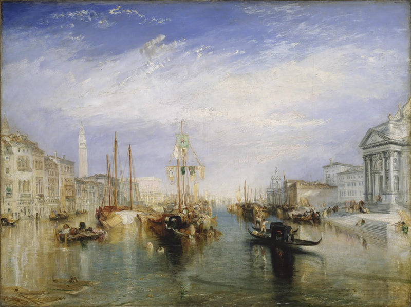 Venezia, vista dal portico della Madonna della Salute - J. M. W. Turner