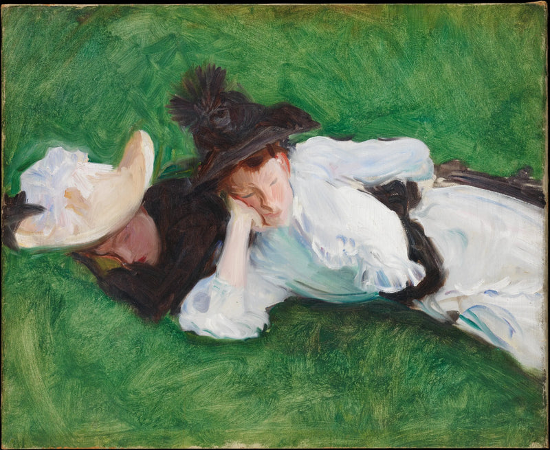 Due ragazze su un prato - John Singer Sargent
