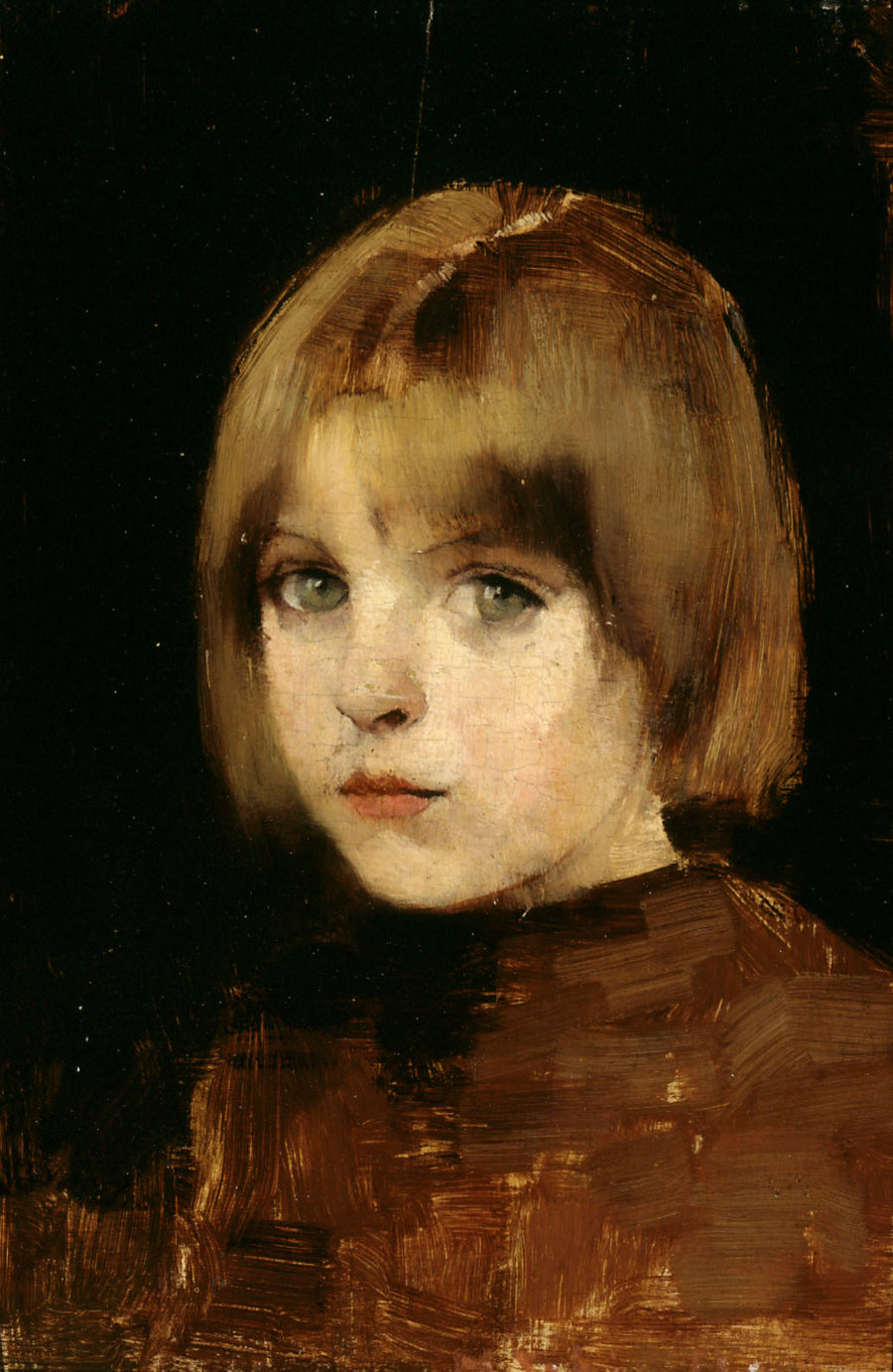 Head of a Girl (1886) - Helene Schjerfbeck