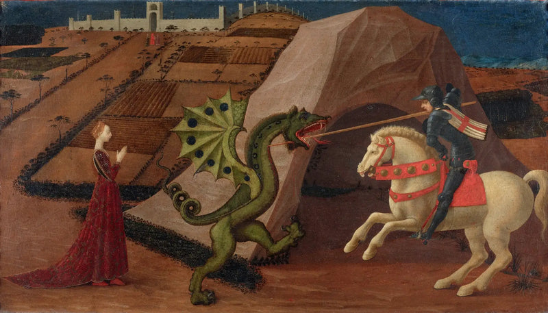 San Giorgio che sconfigge il drago - Paolo Uccello